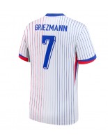 Ranska Antoine Griezmann #7 Vieraspaita EM-Kisat 2024 Lyhythihainen